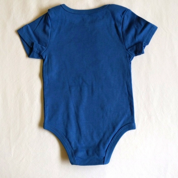 2-pack cotton short sleeve bodysuit diaper shirt bundle 18 months baby boys - Picture 5 of 11